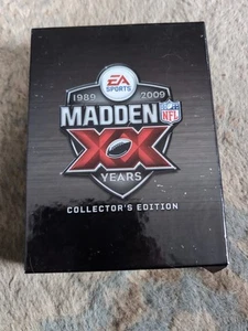 Madden XX Collector’s Edition (Xbox 360) Years w/NFL Head Coach 09 & Bonus Disc - Picture 1 of 5