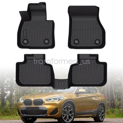 Alfombrillas TPE delanteras y segunda fila forros para BMW X1 F48 2016-2022/2018-2022 X2 F39 Foto 1 de 4