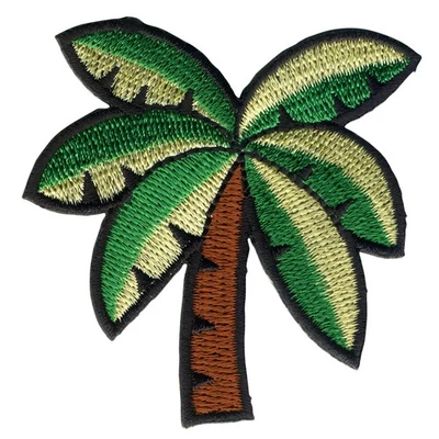 FREAK SCENE Aufnäher Palme 01 Patch Bügelbild Abzeichen Aufbügler Applikation