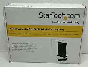 STARTECH.COM ST121WHDST HDMI EXTENDER OVER WHDI WIRELESS 50FT (15M)-New - Afbeelding 1 van 4