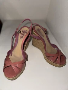 Gucci Pink Platform Wedges Espadrilles Size UK 36.5/37, US 6.5/7 - Picture 1 of 6
