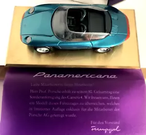 RARE!!! PanAmericana LTD Porsche Sep 19th 89 80th BD Ferry Porsche EXEC gift - Picture 1 of 8