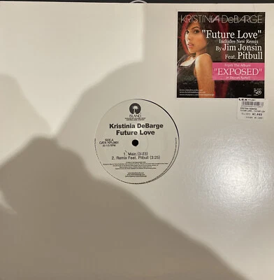 Kristinia DeBarge Feat Pitbull🔥 Future Love 5 Track E.P.🔥VERY RARE 12” Vinyl Foto 1 de 4