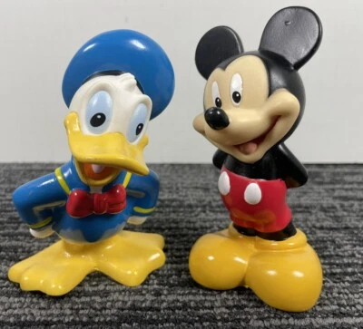 🔥 Tienda Disney • Mickey Mouse y Pato Donald de goma Foto 1 de 4