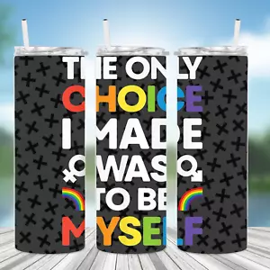 LGBTQ+ 19- Includes One 20oz Metal Insulated Tumbler, Lid & Straw - Picture 1 of 3