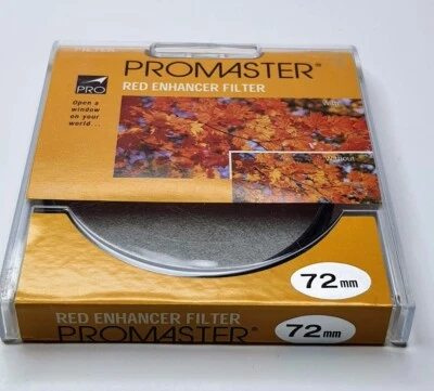 Pro 72mm Special Effect Red Enhancer Glass Lens Filter Enhancement Enhancing New - Image 1 of 4