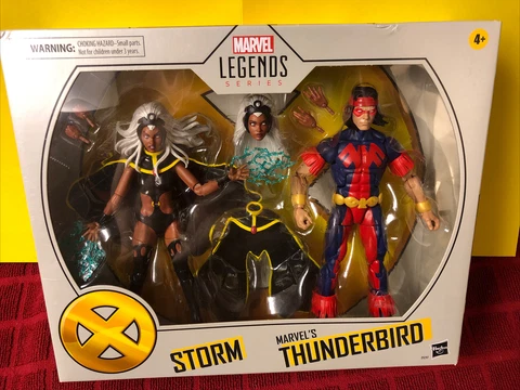 Hasbro Marvel Legends Storm And Thunderbird X-Men 2 Pack Target Exclusive Cover
