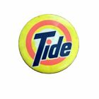 Vintage Tide  Promotional Advertising Button Pin 2.25" 1970s