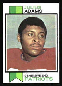1973 Topps #278 Julius Adams - Picture 1 of 2