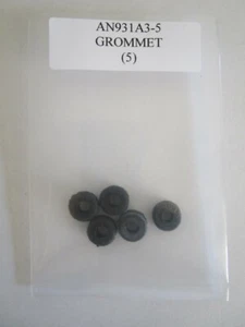AN931A3-5 OJAL GOMA 3/16" I.D. Antiguo. a MS35489-23 - Lote de 5 - Imagen 1 de 4