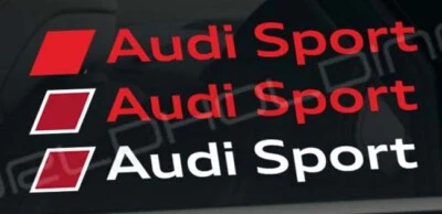 AUDI SPORT sticker decal R S TT Q A 3 4 5 6 7 8 spyder IMSA Le Mans FIA GT - Image 1 of 2