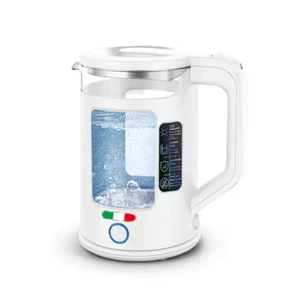 Vintage Electric 1.7L Glass Kettle Boil Dry Protection Keep Warm Function White - Picture 1 of 6