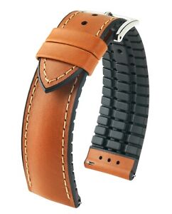 HIRSCH Performance Watch Band "James", 18-22 mm, 3 colors, new!