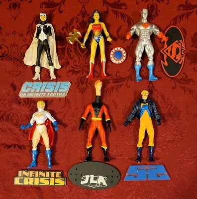 DC Direct Justice League Europe Lot of 6 Doctor Light Power Girl Animal Man - Image 1 of 4