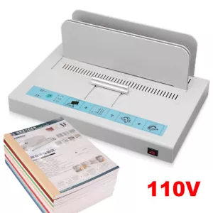 110V Perfect Binding Machine Universal Electric Book Automatic Binder USA - Bild 1 von 17