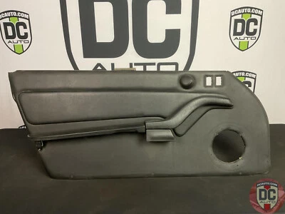 Panel de puerta izquierda de cuero sintético negro 94-1996 Porsche 911 993 9935550310105T 125324 Foto 1 de 4