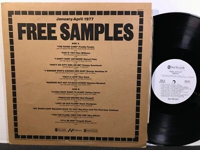 Free Samples LP ABC DOT RECORDS STEREO DJ PROMO 1977 Country BARBARA MANDRELL - Image 1 of 2