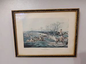 Wall Hanging Framed Print Art Picture Snob is Beat Horse Racing Horses Hunting - Picture 1 of 24