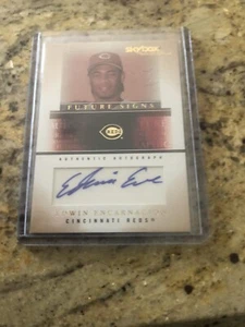 2005 SKYBOX AUTOGRAPHICS EDWIN ENCARNACION AUTO AUTOGRAPH 43/45 - Picture 1 of 2
