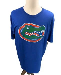 Captivating University Floirida Gators Blue Mens Cotton Mascot Tee Shirt XL NEW - Picture 1 of 6