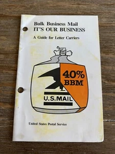Guía de correo comercial a granel de USPS para transportistas de cartas "Es nuestro negocio" - Imagen 1 de 4