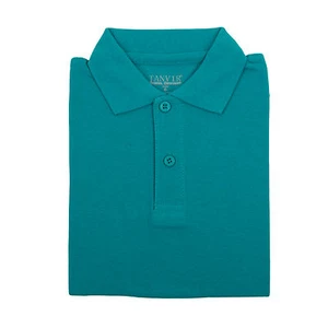 Boys Girls Teal Pique Polo Shirt School Uniform Short Sleeve Sizes 4 to 18 - Picture 1 of 1