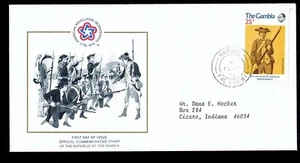 FDC-1685** ST. VINCENT 1976 AMERICA BI CENTENNIAL FDC - Picture 1 of 2
