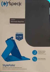 Speck 10.5" iPad Pro Stylefolio Protective Case, Grey (LOC TUB L-29) - Picture 1 of 2
