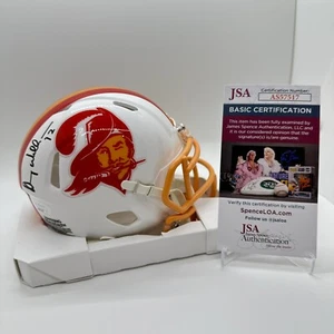 Doug Williams Autographed Tampa Bay Buccaneers Creamsicle Retro Mini Helmet JSA - Picture 1 of 8