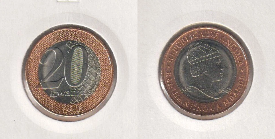 Angola 20 Kwanza 2014 UNC (KM # 111) - Image 1 of 1