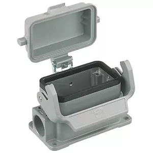 09300240296, Harting, Heavy Duty Connector, PG29, Base, Panel Mount, 1 Lever - Picture 1 of 2