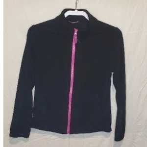 Black Fleece Zipper Sweater Size Large - Picture 1 of 7