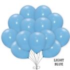 WHOLESALE Light Blue BALLOONS 10" Latex BULK PRICE JOBLOT Quality Any Occasion