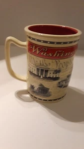 American Pride - "We The People" Coffee Mug - Collectible Cup - Raised Images - Picture 1 of 12