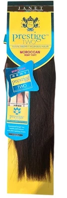 Remy Hair Weave Janet Collection Prestige Two Moroccan Remy Yaky 10’ P FR1B/33 - Image 1 of 3