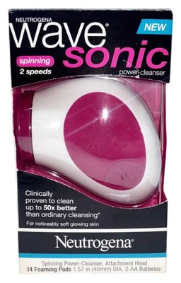 Limpiador eléctrico sónico Neutrogena Wave ¡NUEVO EN CAJA! Foto 1 de 4