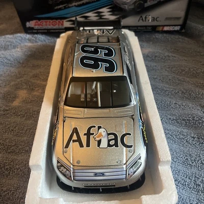 2009 Carl Edwards 99 Aflac Special Silver 1/24 Lionel Nascar Diecast 1/1023 COT - Image 1 of 4