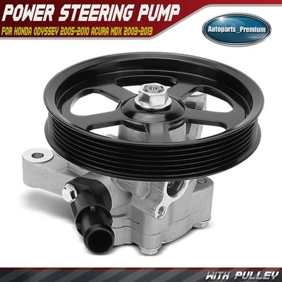 Bomba de dirección asistida con polea para Honda Odyssey 2005-2010 Acura MDX 2007-2013 Foto 1 de 4