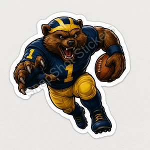 University of Michigan Wolverines Football Sticker/Decal 28 - Picture 1 of 1