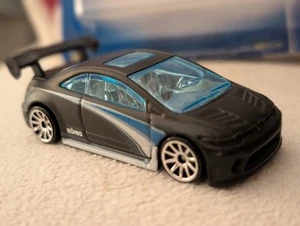 BOLD 2006 HONDA CIVIC SI SPORT CHROME INTERIOR & HUGE SPOILER 1:64 SCALE HW NOC - Picture 1 of 24