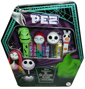 PEZ The Nightmare Before Christmas Gift Tin { Jack, Sally, Zero and  Boogie} - Picture 1 of 2