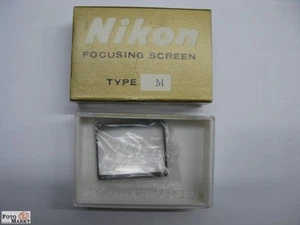 Nikon F Mattscheibe M Focusing Screen für SLR-Kamera Spiegelreflex - Picture 1 of 3