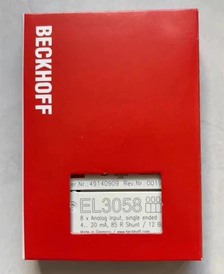 1PC New in box Beckhoff EL3058 MODULE EL3058 - Image 1 of 4