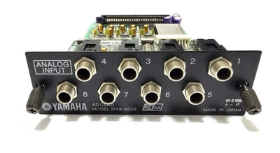 Yamaha MY8-AD24 8-Channel Analog Input Card 24bit/Tested/Japan - Image 1 of 2