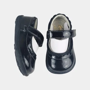 See Kai Run Jane II Black Patent Shoes - Picture 1 of 11