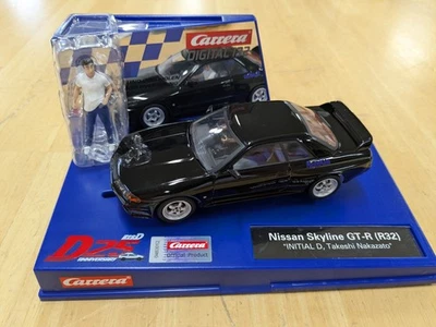 Coche de carreras Carrera Nissan Skyline R32 INIRIAL D Takeshi Nakazato 2003100 1:32 ranura Foto 1 de 4