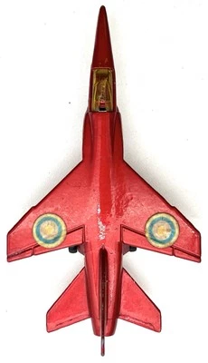 Avión fundido a presión rojo Matchbox SB4 Mirage F1 Jet (1973) de colección hecho en Inglaterra Foto 1 de 4