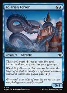 Tolarian Terror x4 4x Foundations NM MTG - Picture 1 of 1