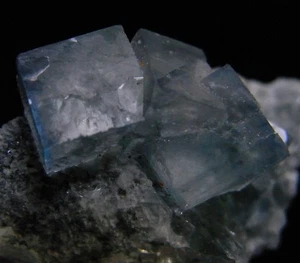 BLUE-GREEN FLUORITE (FL39/1) mineral from Yaogangxian Mine, China - Picture 1 of 6