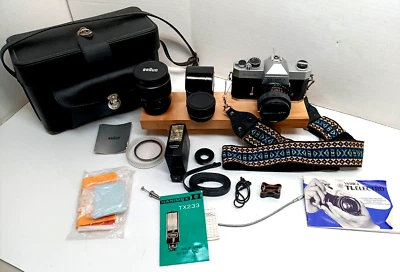 Cámara fotográfica y accesorios vintage Yashica TL Electro 35 mm PIEZAS/REPARACIÓN NO PROBADAS Foto 1 de 4